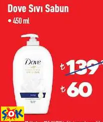 DOVE SIVI SABUN 450 ML